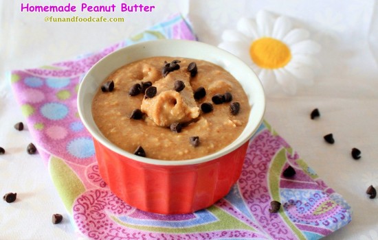 Homemade Peanut Butter