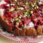 Upside-Down Spiced Plum Cake