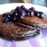 Chocolate Banana Pancakes