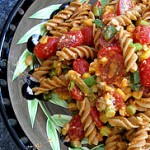 Easy Pasta Salad with Feta & Avocado