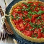 Rustic Tomato Cheese Tart