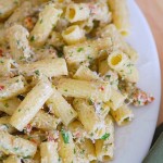 Pasta With Parsely & Sun-Dried Tomato Pesto