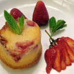 Saffron-Kissed Strawberry Muffins