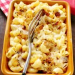 Baked Macaroni with Cream Sauce