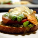 Grilled Asparagus & Pesto Sandwich