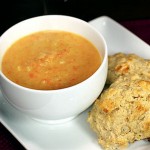 Roasted Cauliflower Soup with Leeks & Carrots