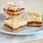 Raspberry Cookie Bars (Blondies)