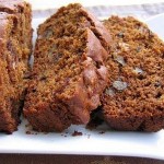 Spiced Quick Bread with Persimmons Dates & Walnuts