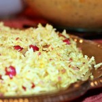 Pomegranate Rice (Salad) with Toasted Pecans