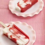 Strawberry Yogurt & Cream Cheese Popsicles