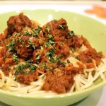 Spaghetti With Vegan Meatballs