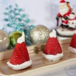 Strawberry Santa Hats