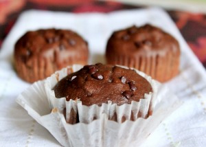 whole-wheat-chocolate-muffins