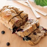 Blueberry Banana Avocado Bread