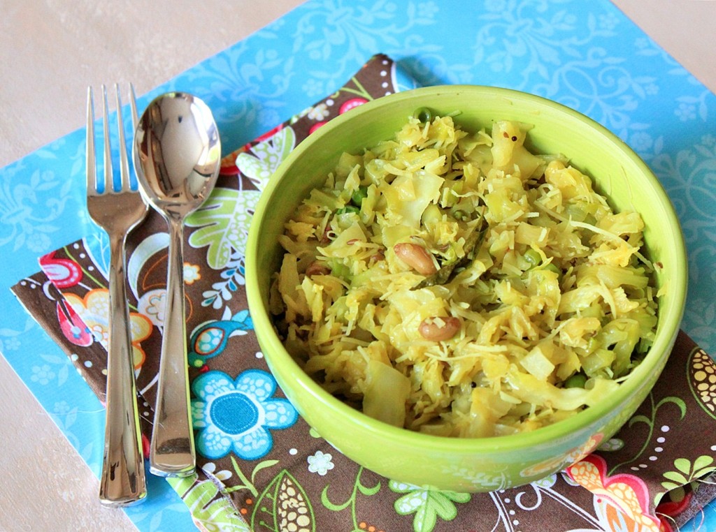 cabbage-thoran-kerala-style