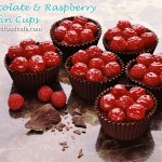 Mousse-Filled Chocolate & Raspberry Cups