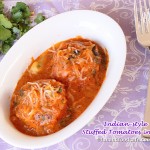 Stuffed Tomatoes In Indian-Style Gravy