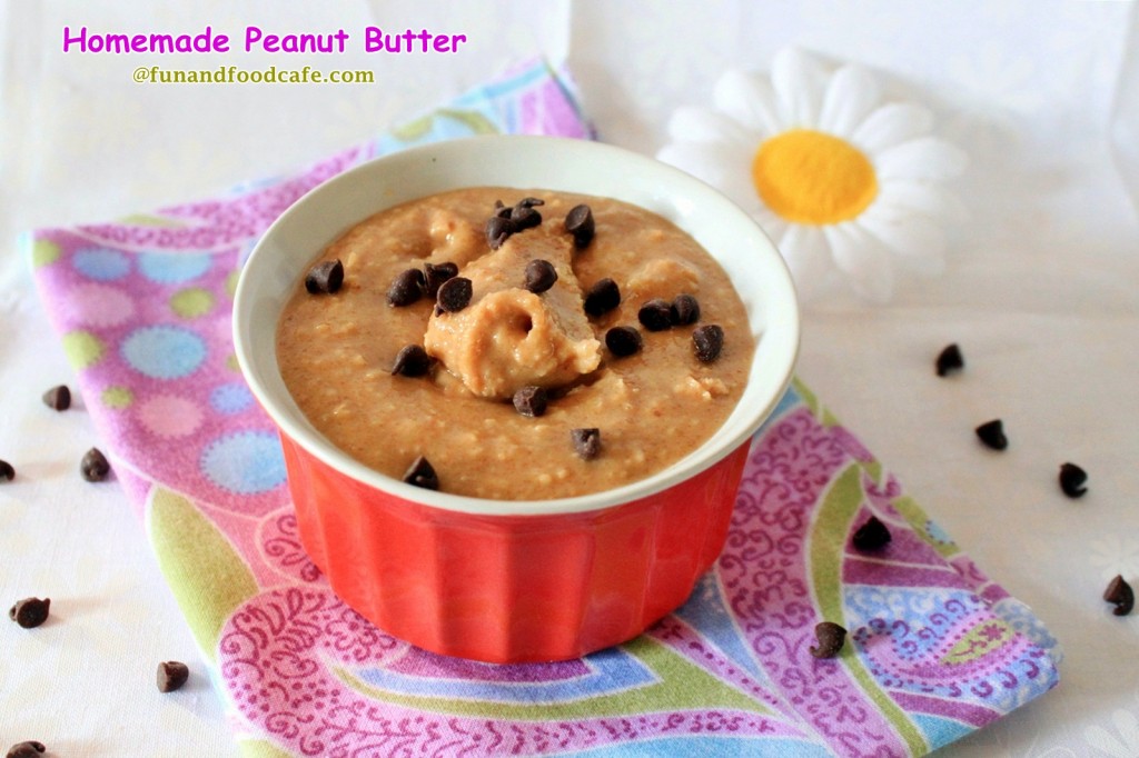 Homemade Peanut Butter