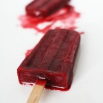 Blackberry Yogurt Popsicles