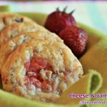 Melt in Your Mouth Cheese & Jam Cookies