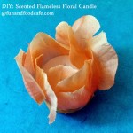 DIY: Scented Flameless Floral Candles