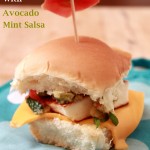 Grilled Paneer Sliders With Avocado Mint Salsa