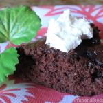 Super Moist Double Chocolate Cake