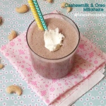 CashewMilk & Oreo Cookie Milkshake