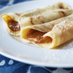 Dessert Crepes with Homemade Dulce de Leche
