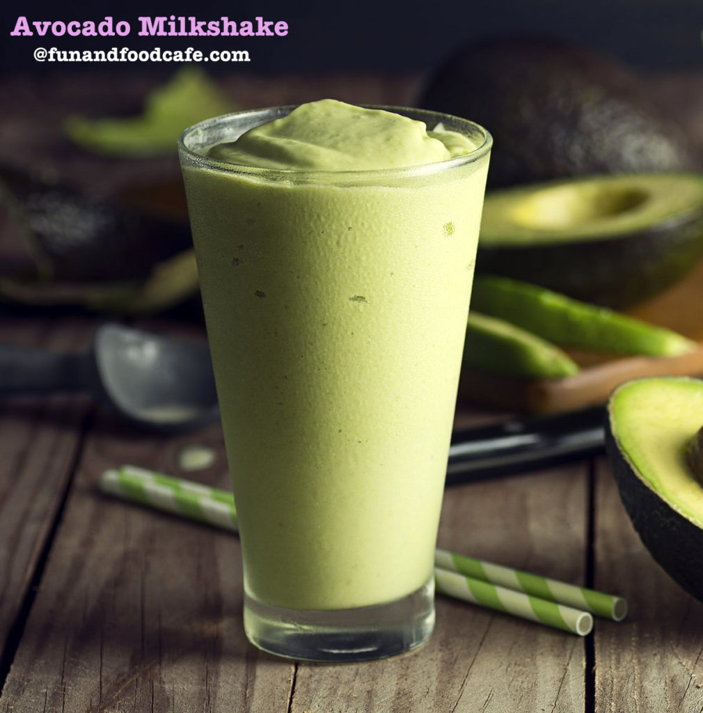 Avocado Cardamom Milkshake | Fun and Food Cafe