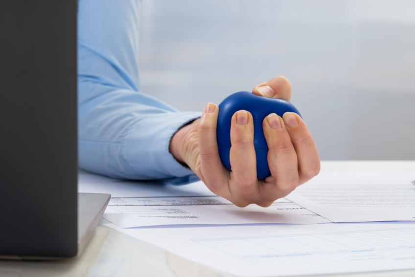 Stress Ball In Hand